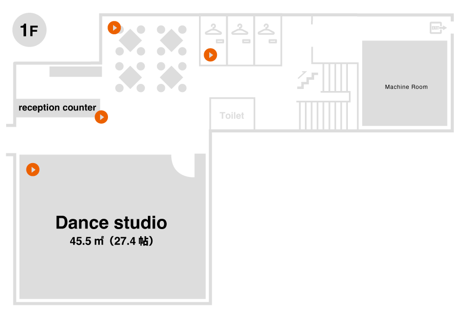 土浦駅前スタジオ｜ダンススタジオ