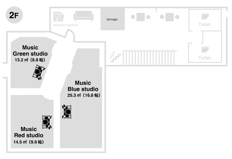 土浦駅前スタジオ｜ダンス｜音楽