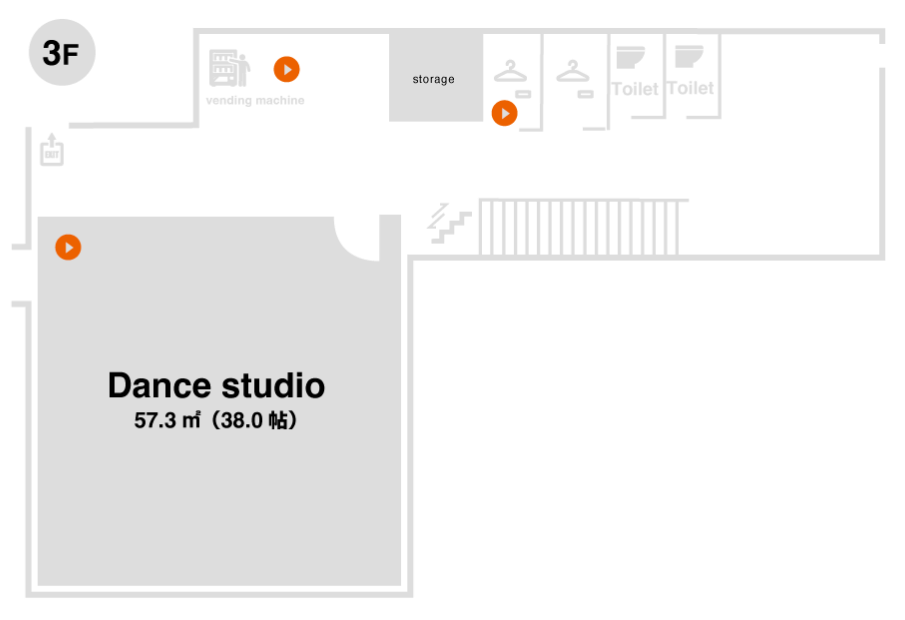 土浦駅前スタジオ｜ダンススタジオ