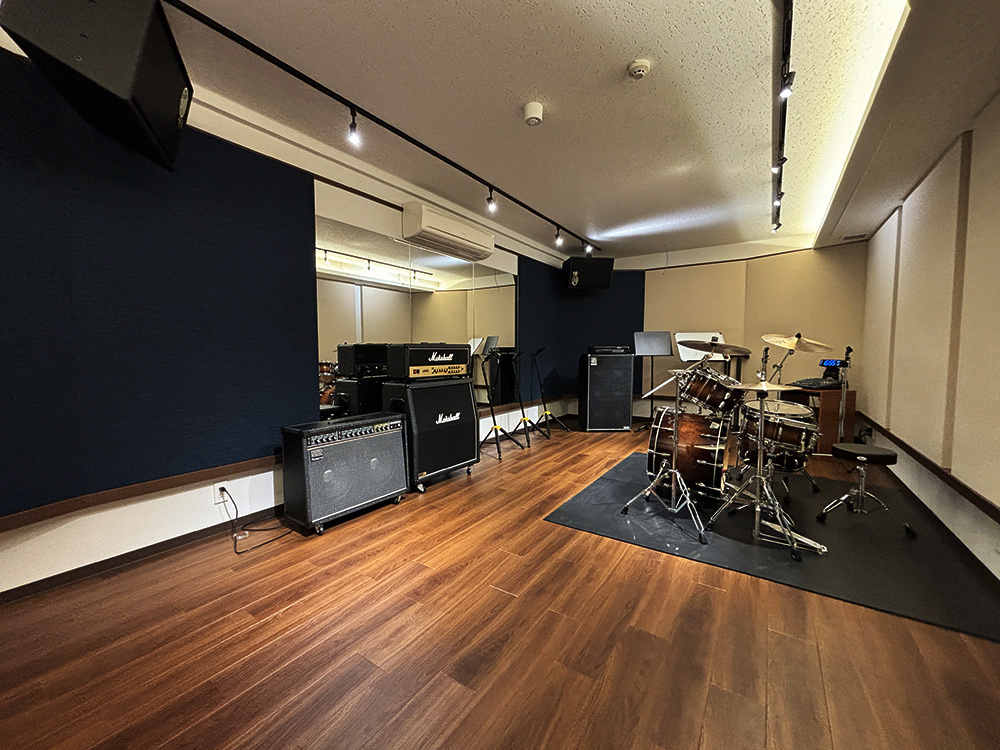 土浦駅前スタジオ｜音楽リハーサルスタジオ